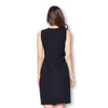 Front Pleated Knee Length Maternity Dress for Work Career Office