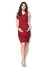 Front Pleated Knee Length Maternity Dress for Work Career Office