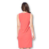 Front Pleated Knee Length Maternity Dress for Work Career Office