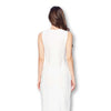 Front Pleated Knee Length Maternity Dress for Work Career Office