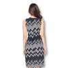 Front Pleated Knee Length Maternity Dress for Work Career Office