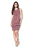 Front Pleated Knee Length Maternity Dress for Work Career Office